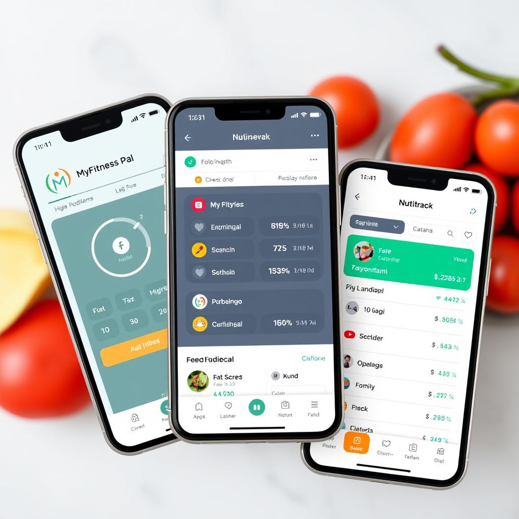 Aplikasi pelacak nutrisi untuk atlet