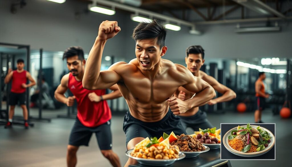 Atlet Indonesia dengan performa optimal berkat pola makan seimbang